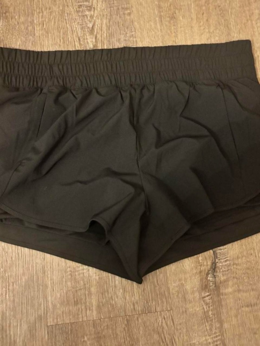 Avia Women's L Black Athletic Shorts - Classic Comfort